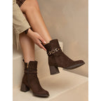 Zula Brown Ankle