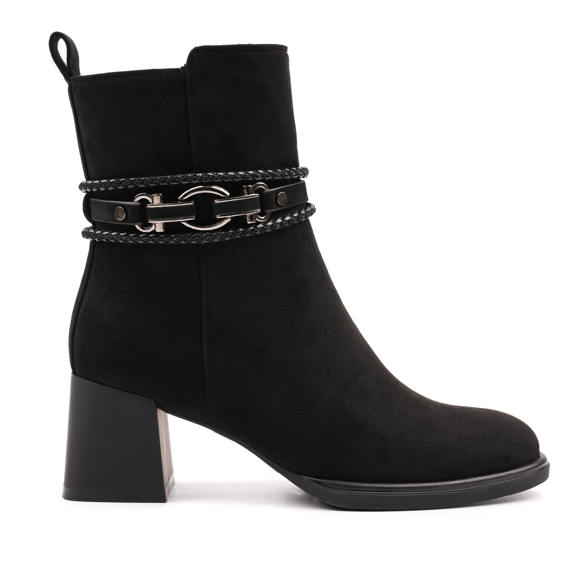 Zula Black Ankle Boot