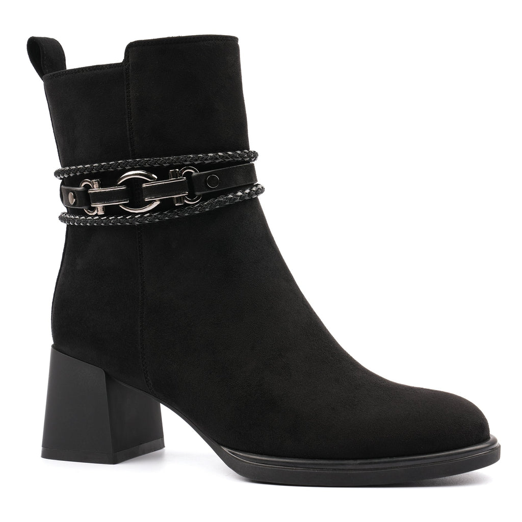 Zula Black Ankle Boot