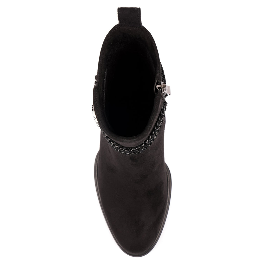Zula Black Ankle Boot