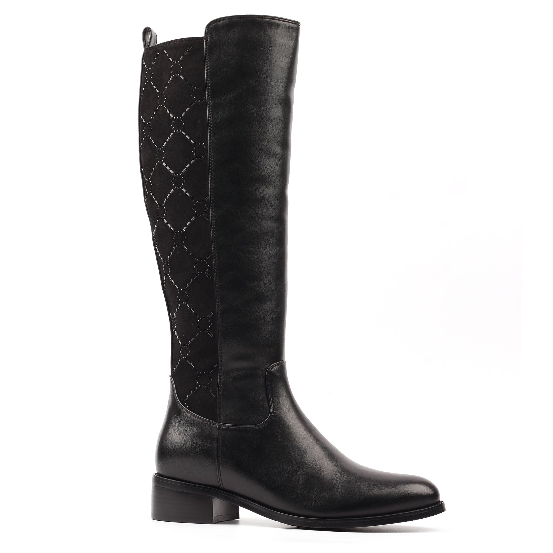 Yuma Black Long Boot
