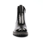 Bessy Black Patent Ankle Boot