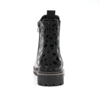 Bessy Black Patent Ankle Boot