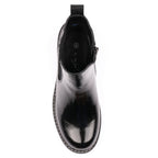 Bessy Black Patent Ankle Boot