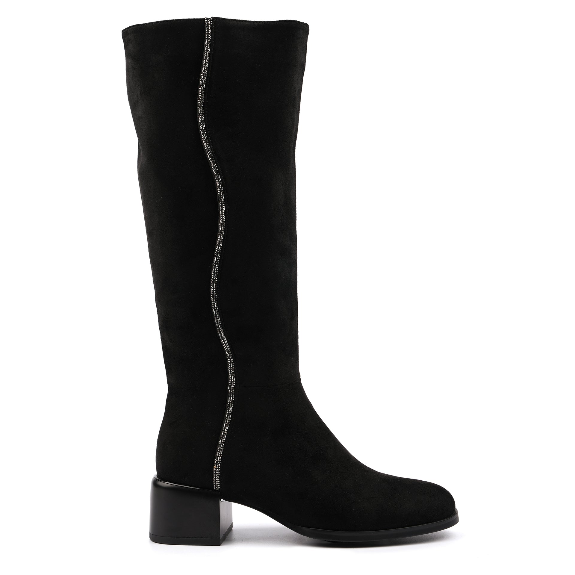 Wanda Black Long Boot