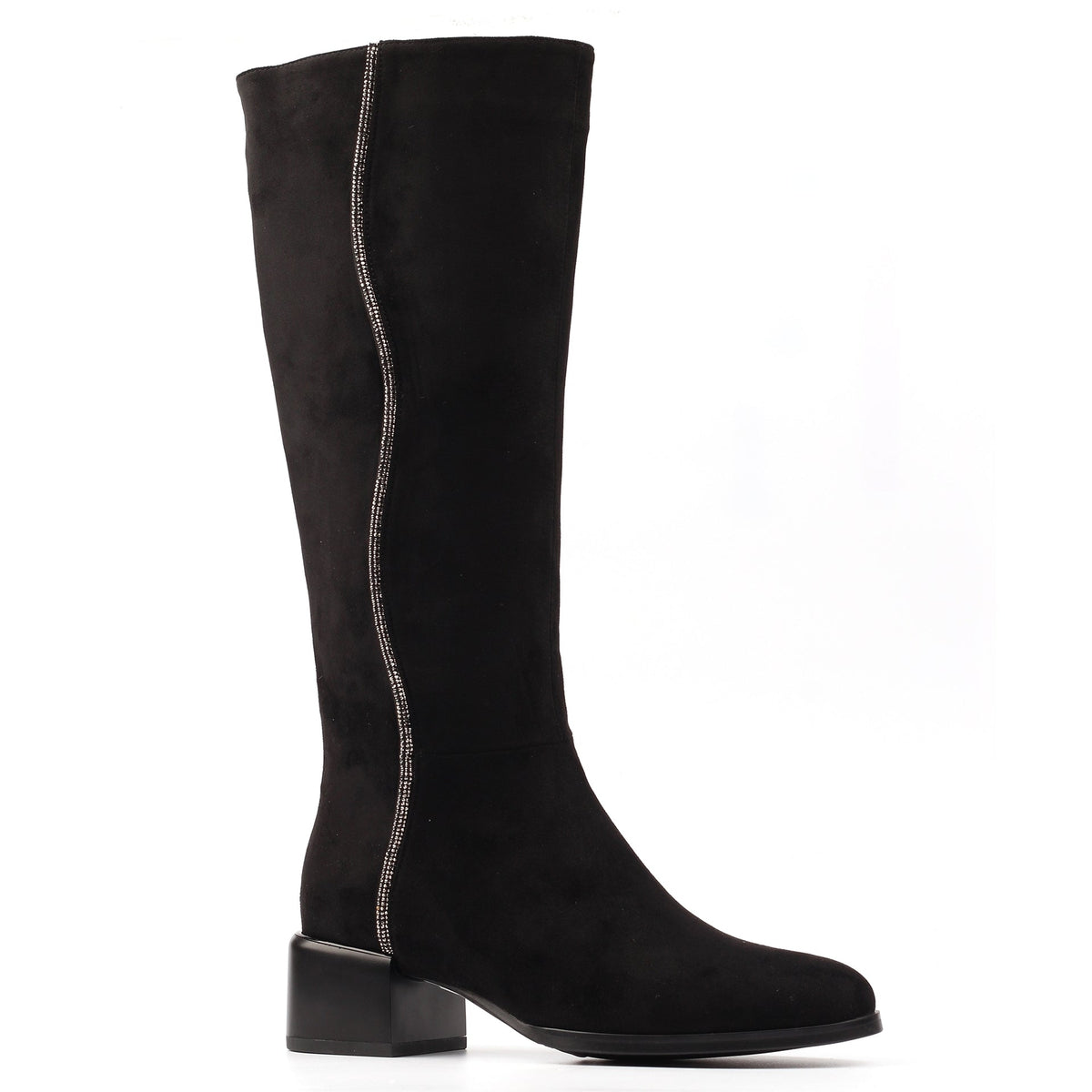 Wanda Black Long Boot
