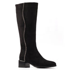 Wanda Black Long Boot