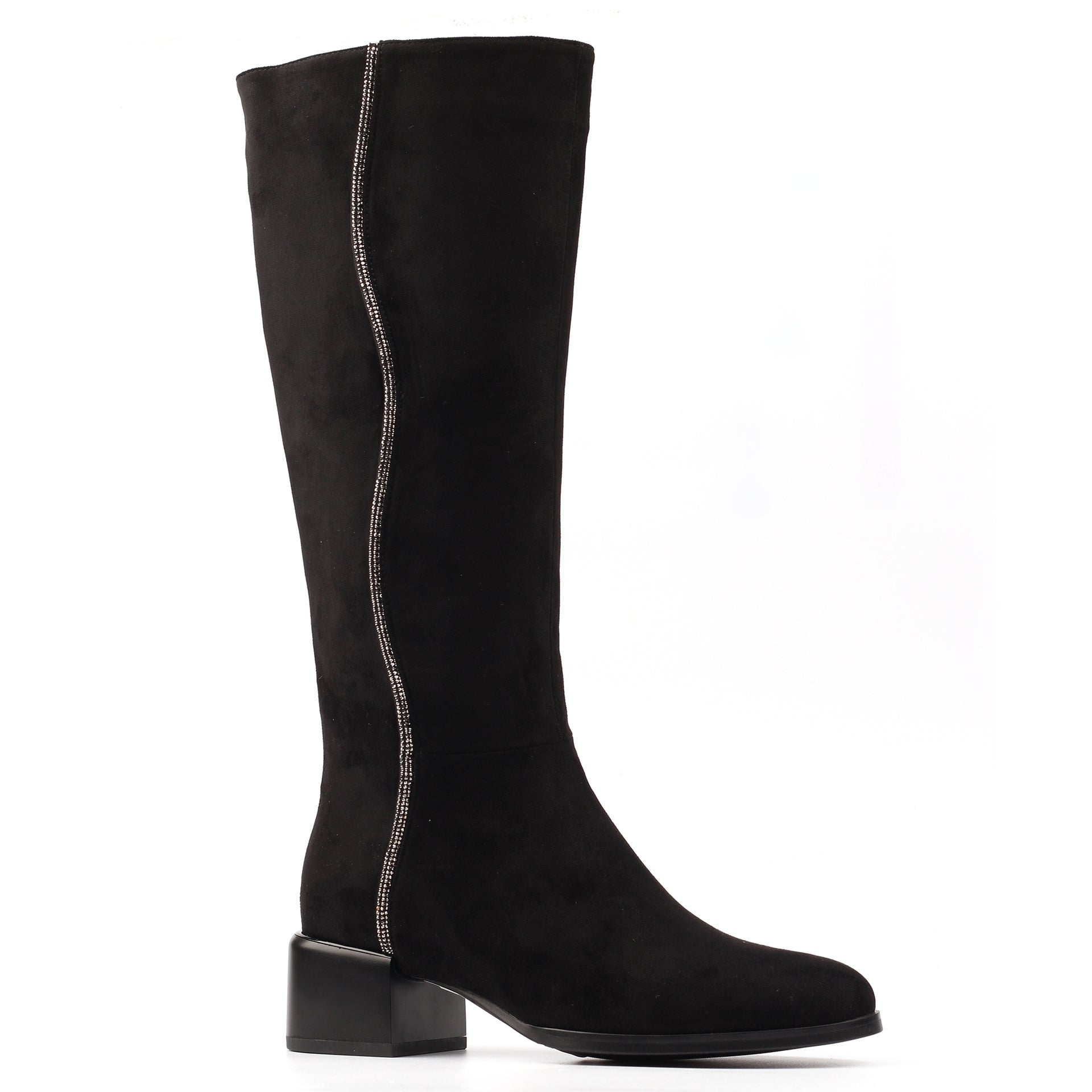 Wanda Black Long Boot
