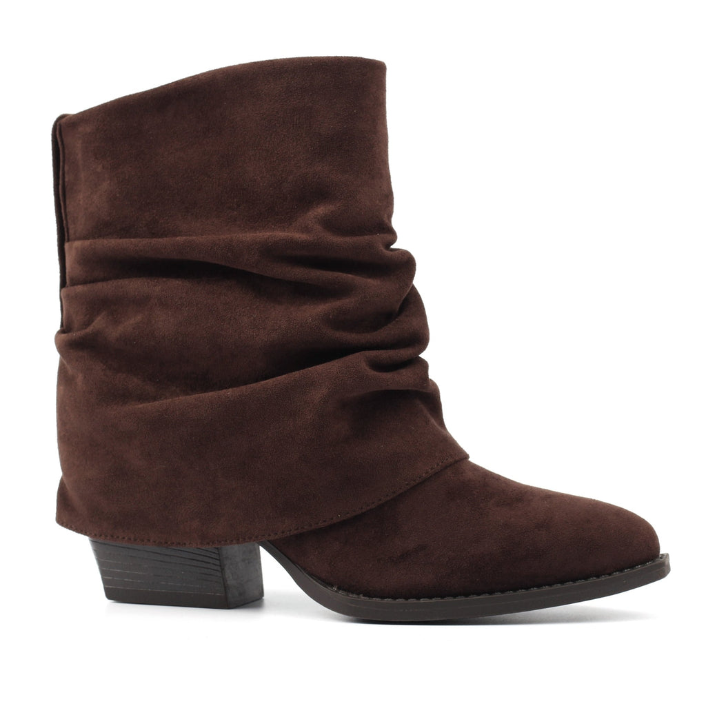 Monica Dark Brown Ankle  Boot