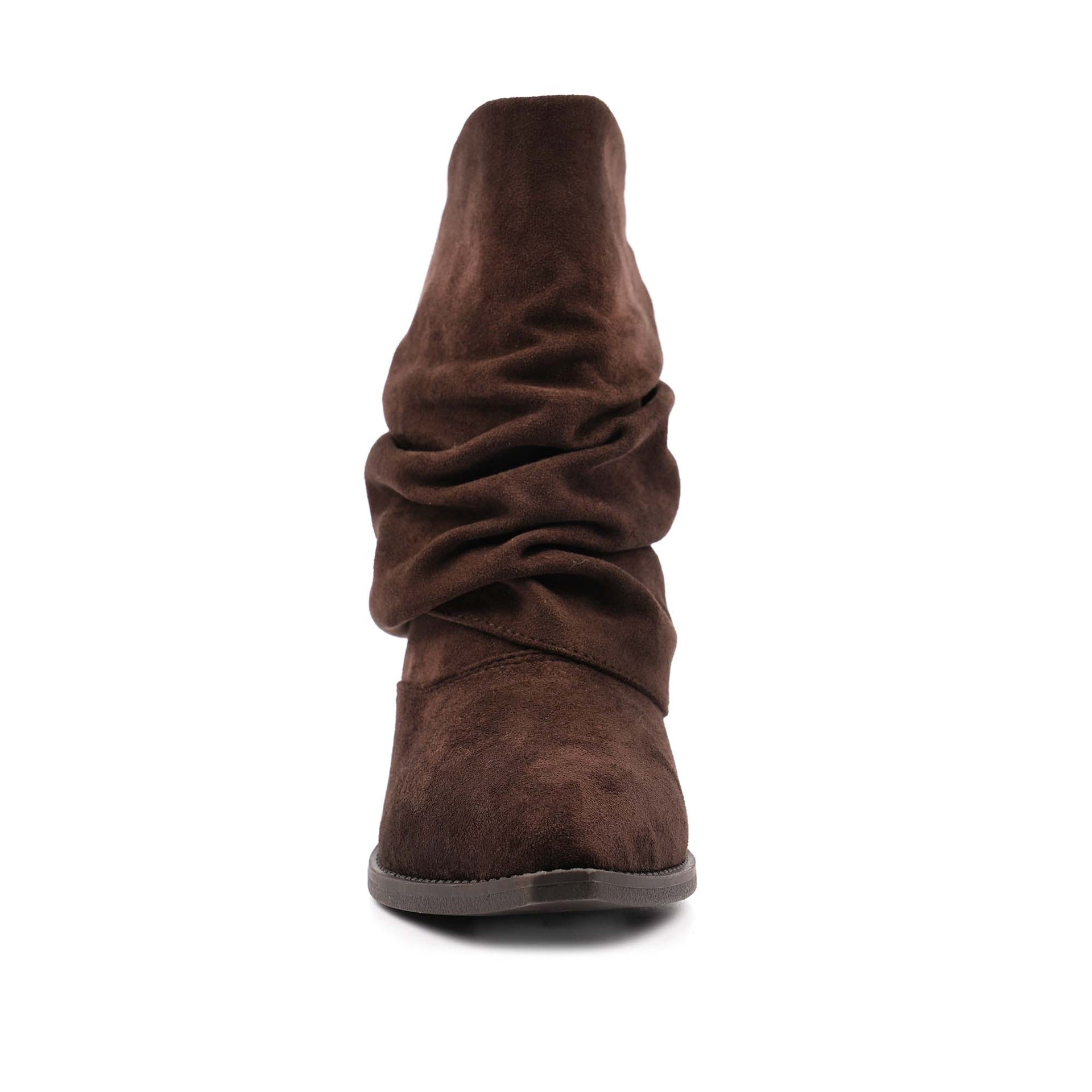 Monica Dark Brown Ankle  Boot