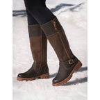 Joy Brown Waterproof Expanding Calf Long Boot