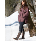 Joy Brown Waterproof Expanding Calf Long Boot