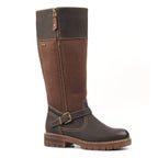 Joy Brown Waterproof Expanding Calf Long Boot