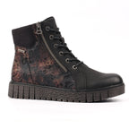 Kelly Black Waterproof Ankle Boot