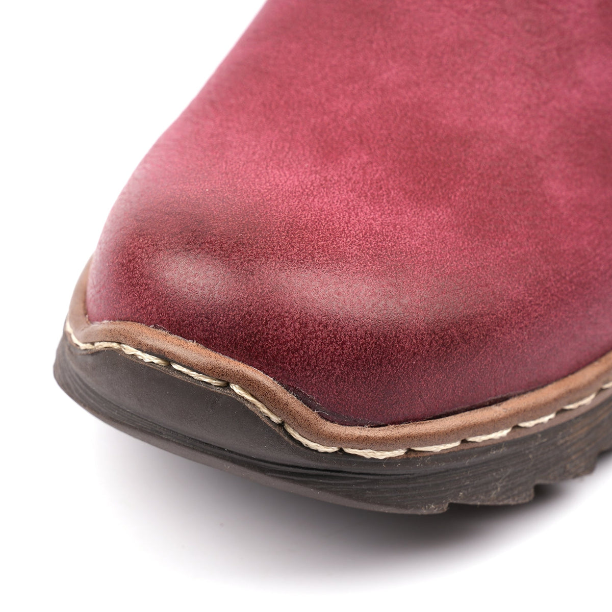 Haley Burgundy Waterproof Ankle Boot