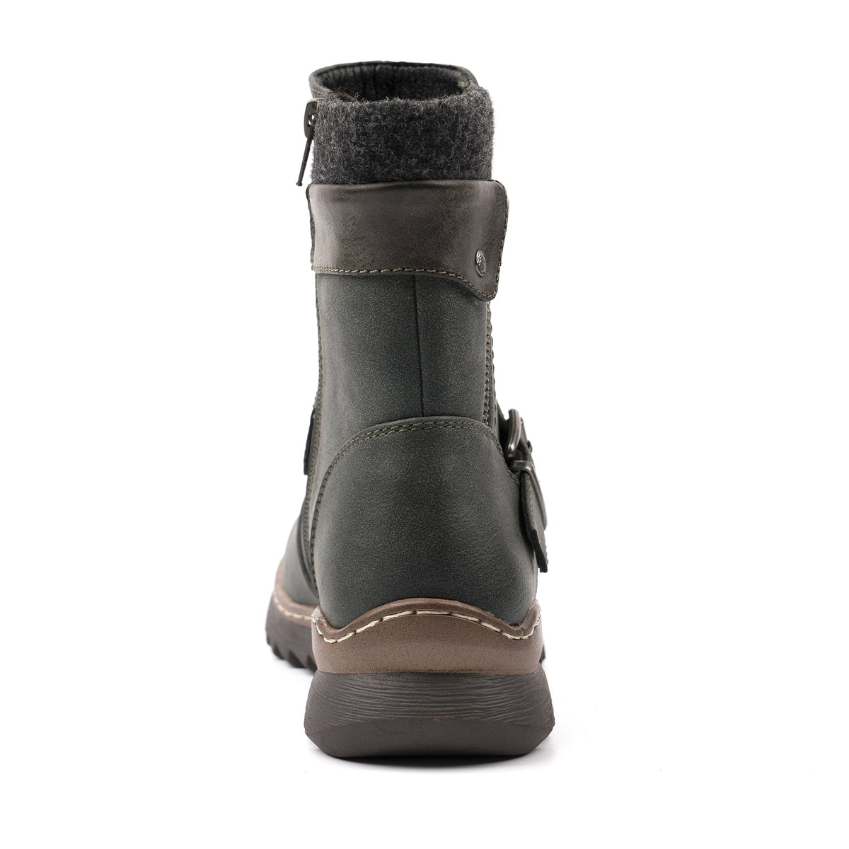 Haley Green Waterproof Ankle Boot