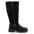 Joy Black Waterproof Expanding Calf Long Boot