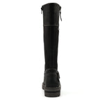 Joy Black Waterproof Expanding Calf Long Boot