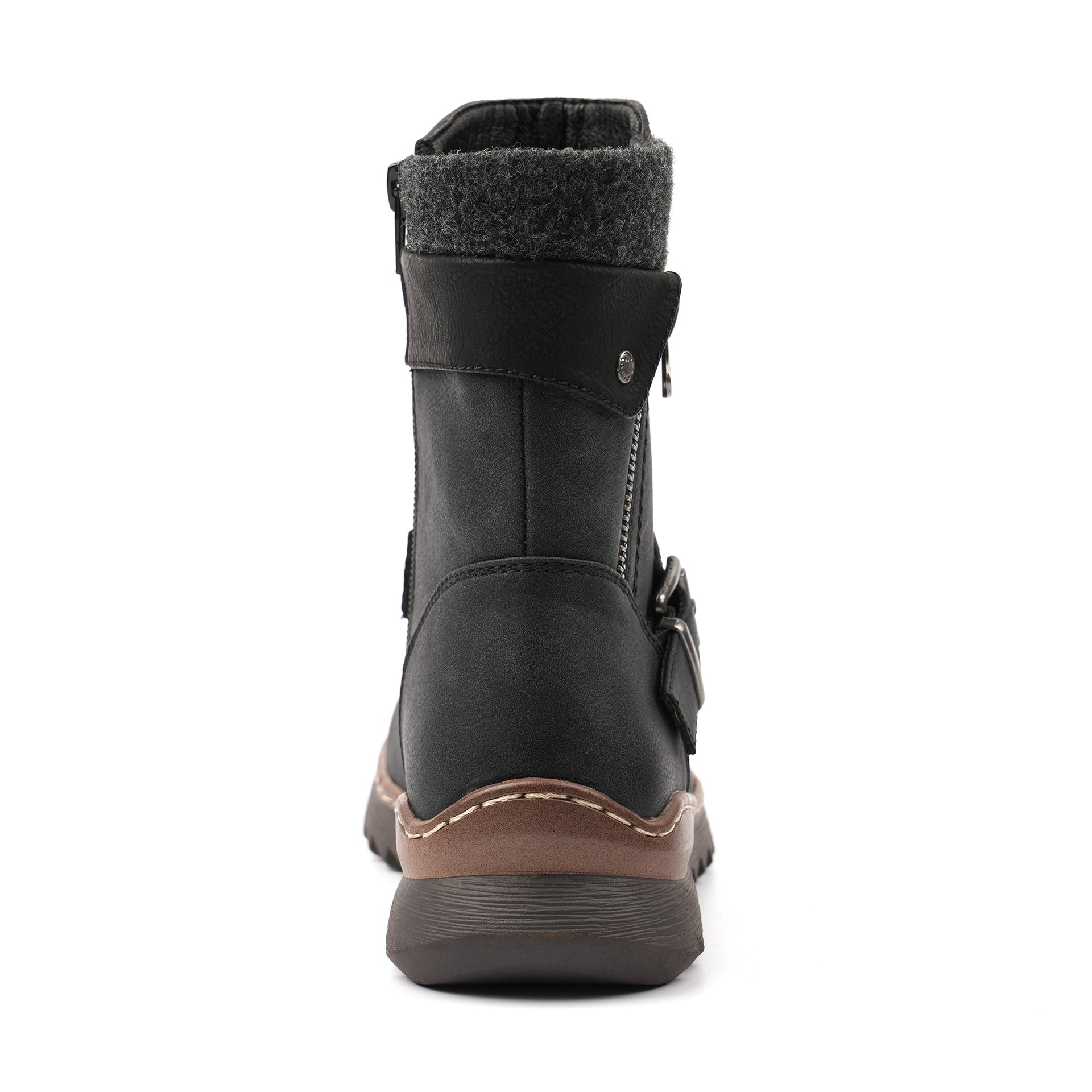 Haley Black Waterproof Ankle Boot