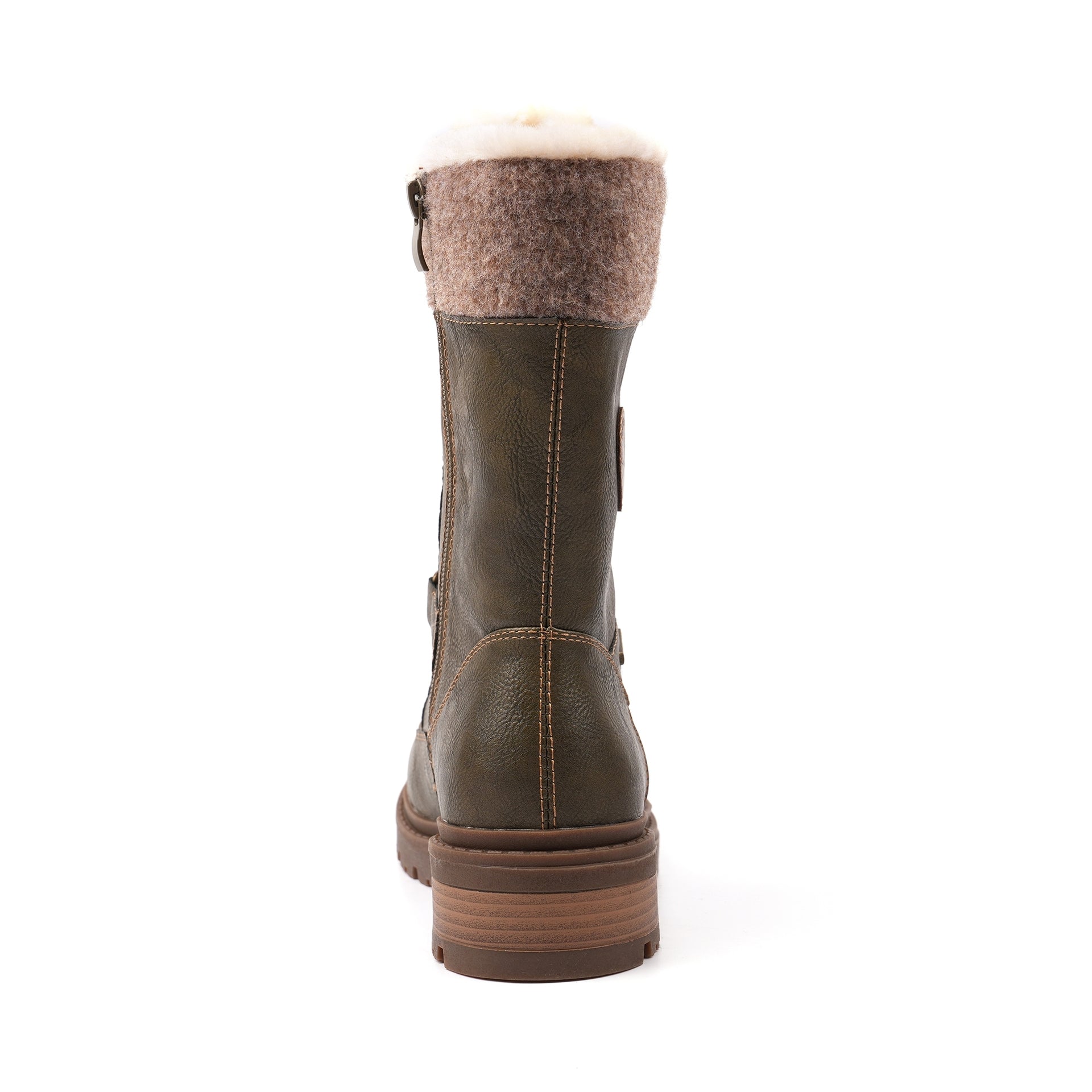 Cambridge Khaki Ice Grip Waterproof Mid Boot