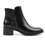 Hayley Black Ankle Boot