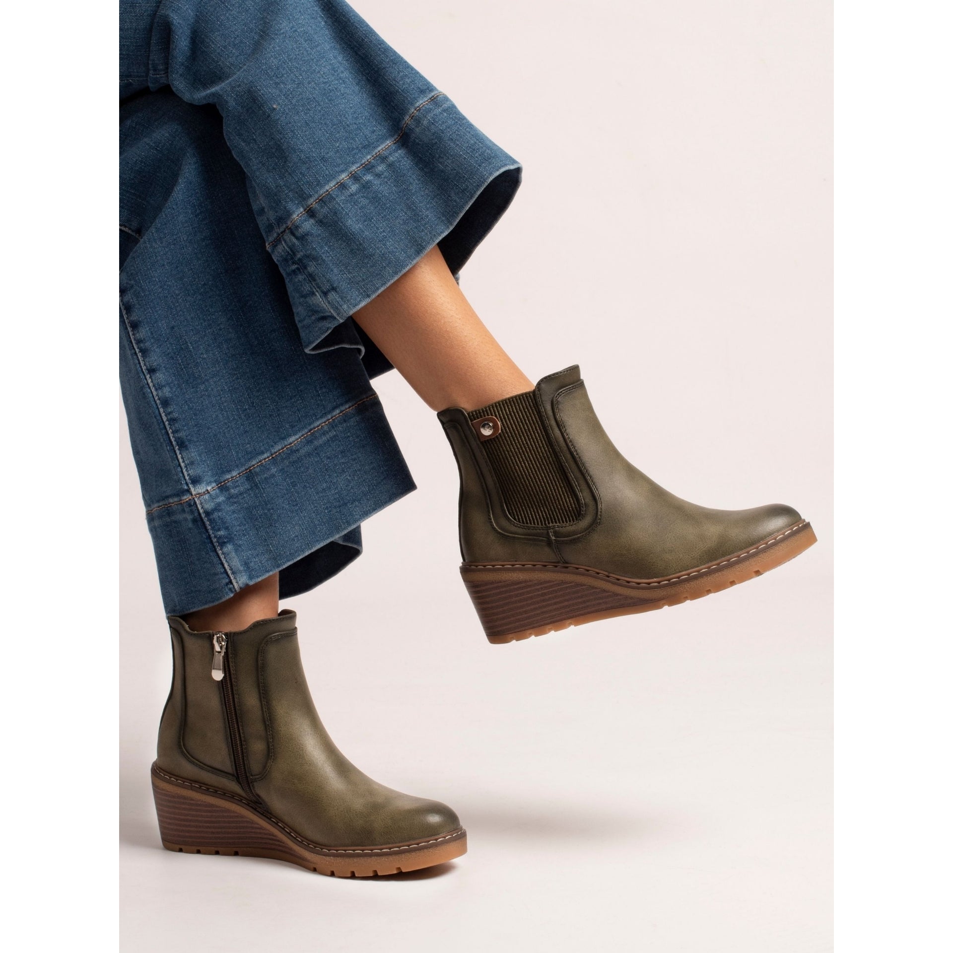 Connie Green Ankle Boot