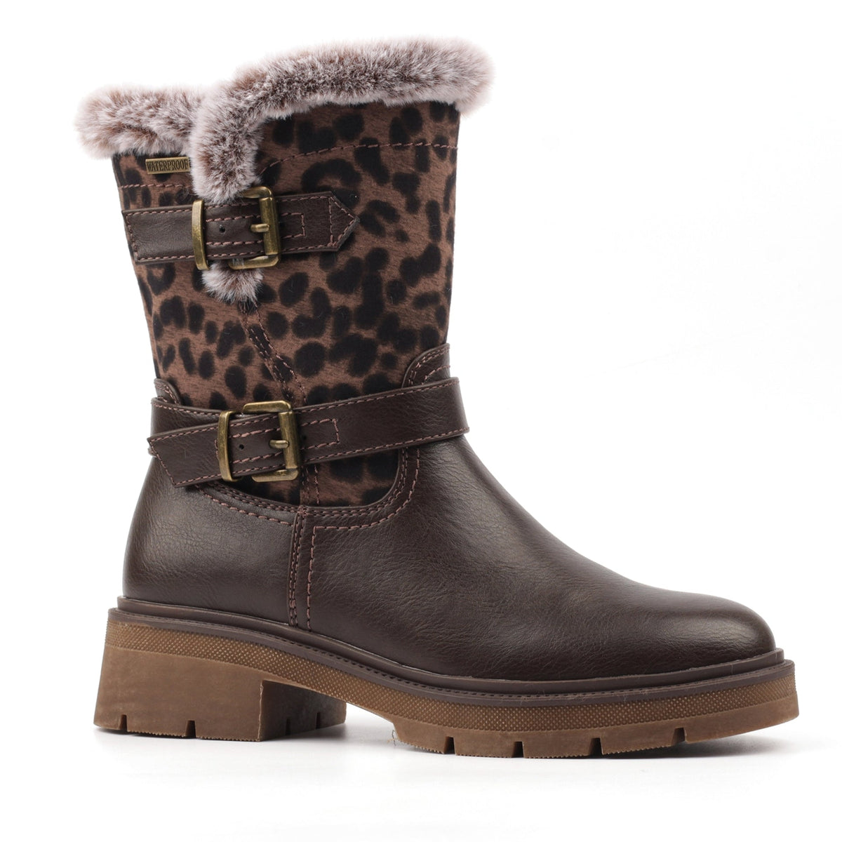 Fable Brown Waterproof Mid Boot
