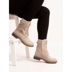 Debbie Beige Waterproof Boot