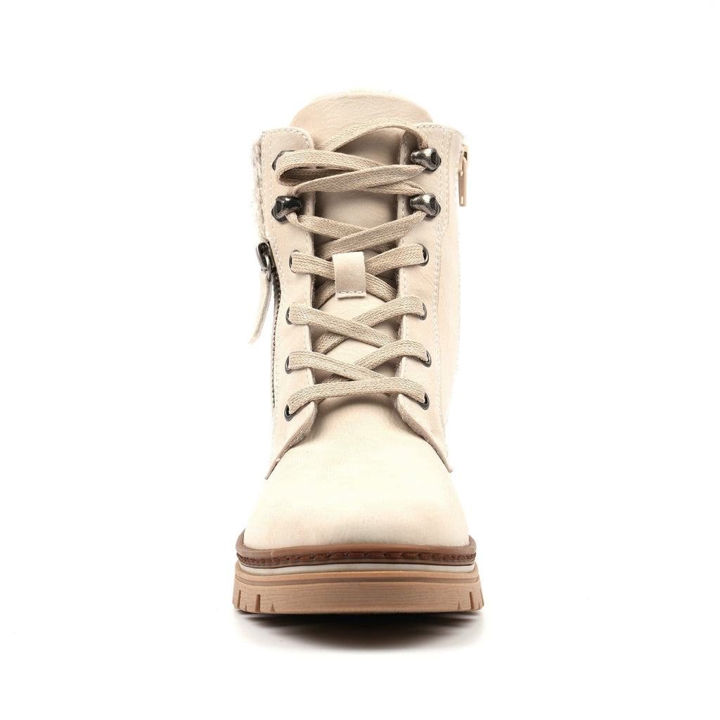 Chantelle Beige Waterproof Ankle Boot