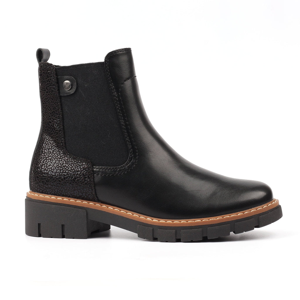 Bernadette Black Ankle Boot
