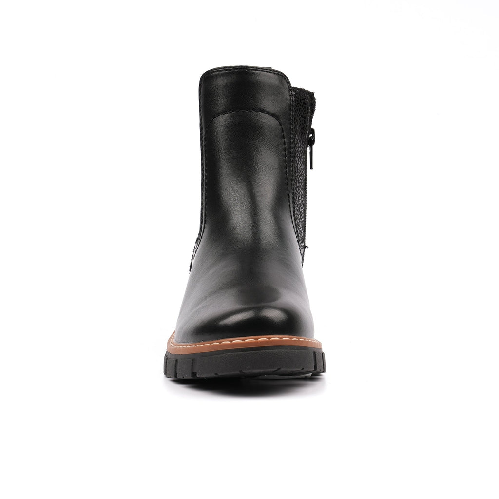 Bernadette Black Ankle Boot