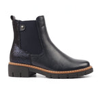 Bernadette Navy Ankle Boot