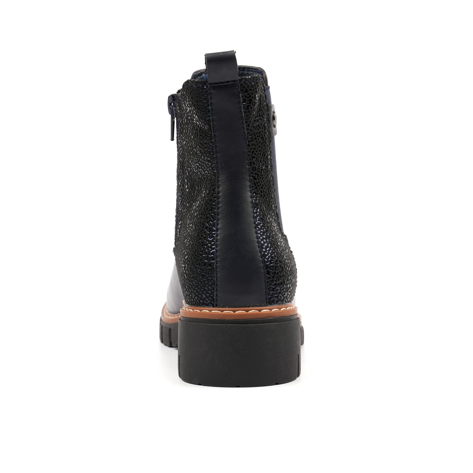 Bernadette Navy Ankle Boot
