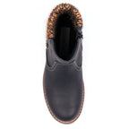 Breeze Navy Waterproof Ankle Boot
