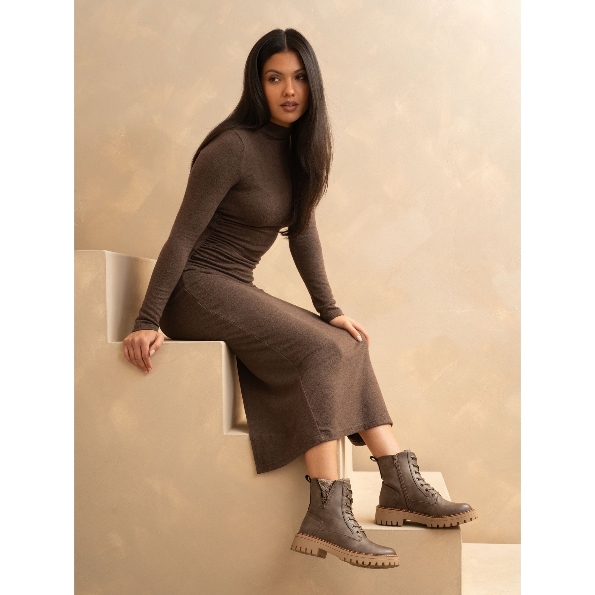 Colorado Taupe Ankle Boot