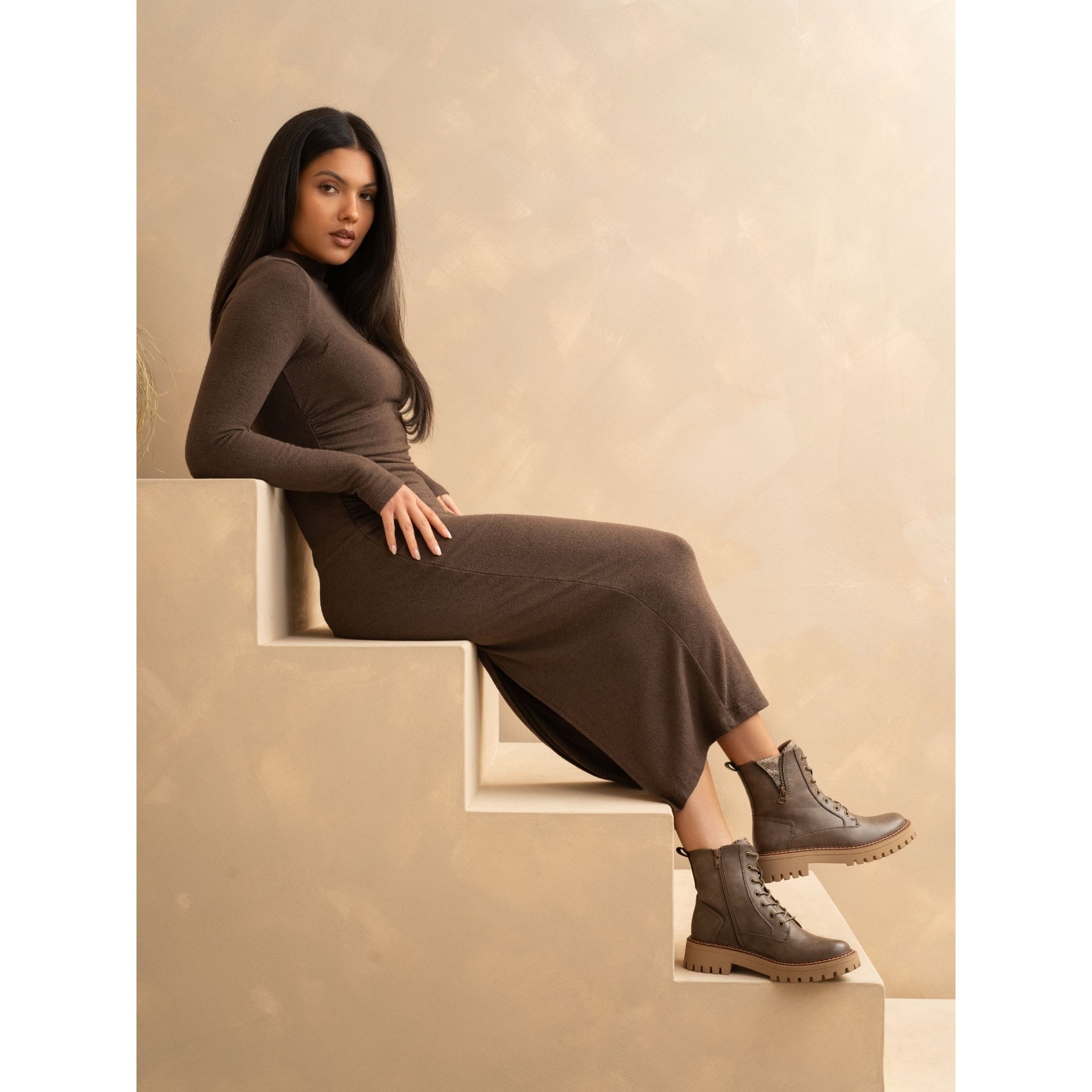 Colorado Taupe Ankle Boot