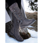 Peyton Taupe Waterproof Long Boot