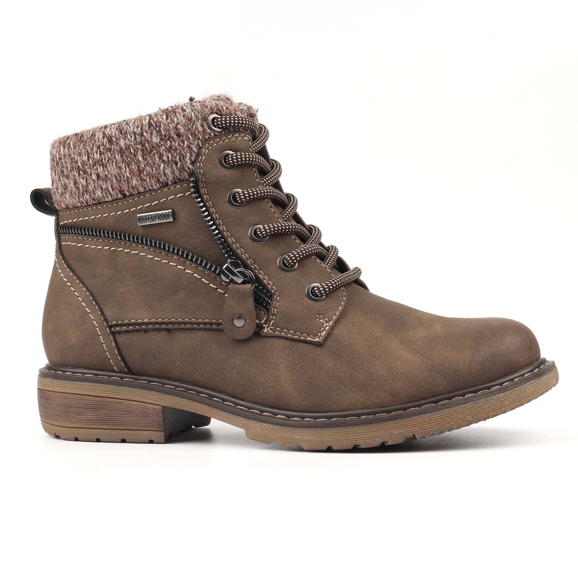 Benson III Brown Waterproof Boot