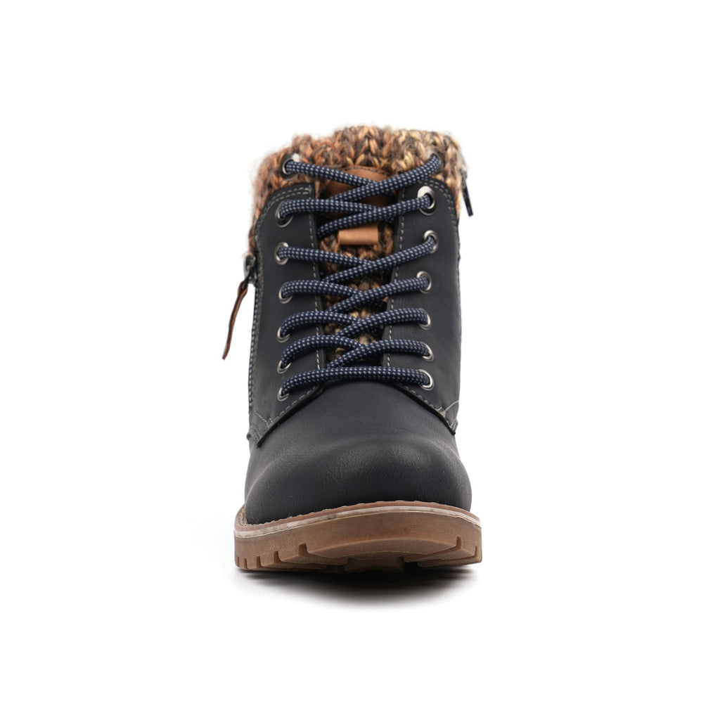 Millie Navy Waterproof Boot