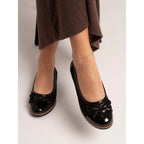 Lydia Black Patent Shoe