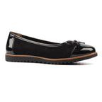Lydia Black Patent Shoe