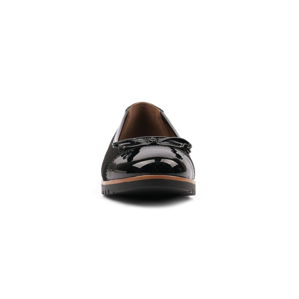 Lydia Black Patent Shoe