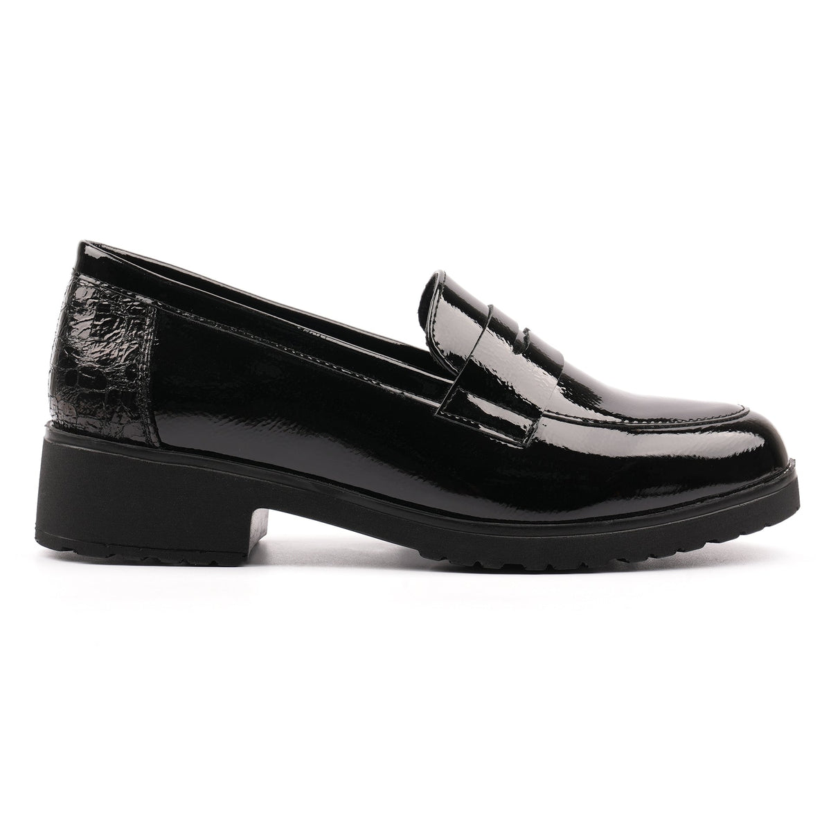 Nena Black Patent Shoe