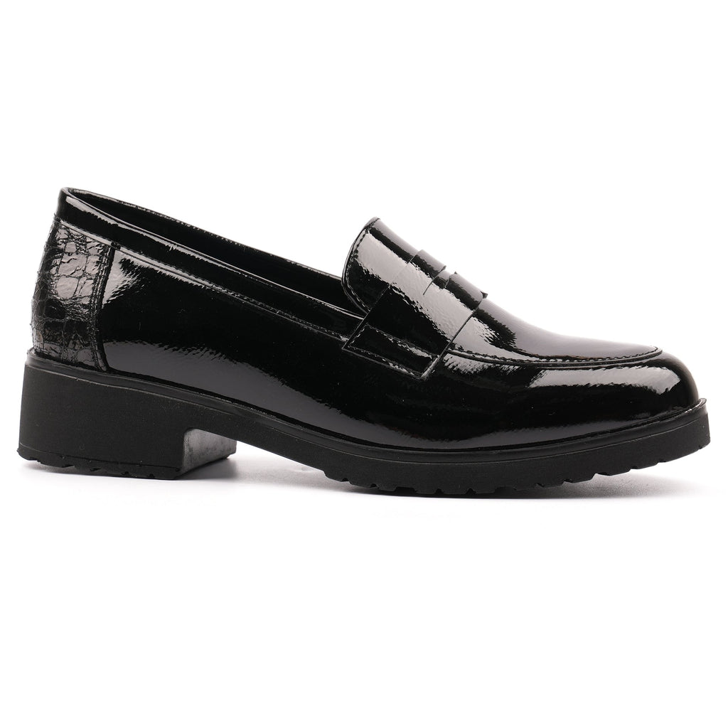 Nena Black Patent Shoe