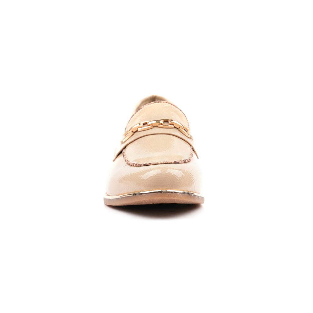 Mylee Beige Patent Shoe