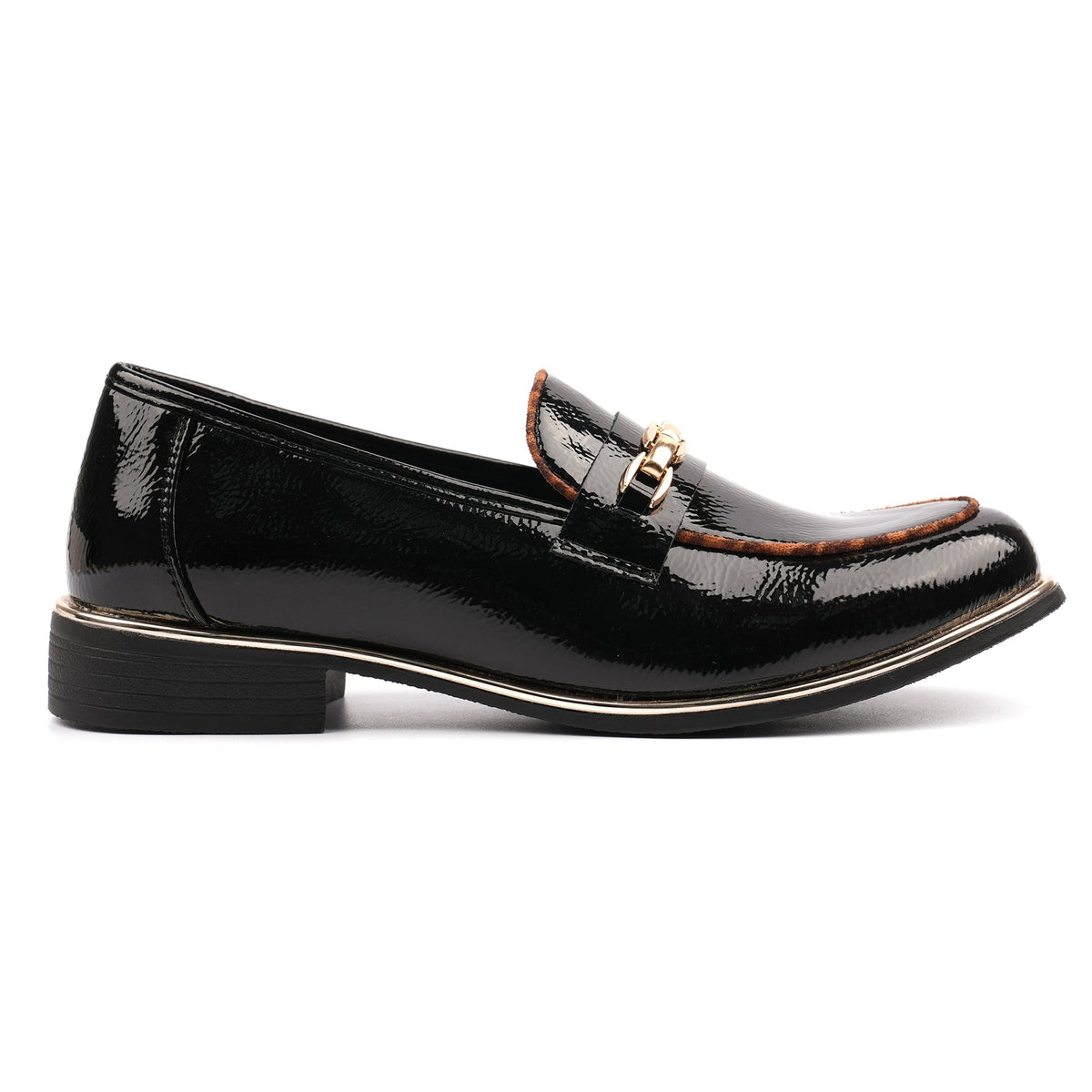 Mylee Black Patent Shoe
