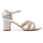 Roseanne Silver Sandal