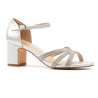 Roseanne Silver Sandal