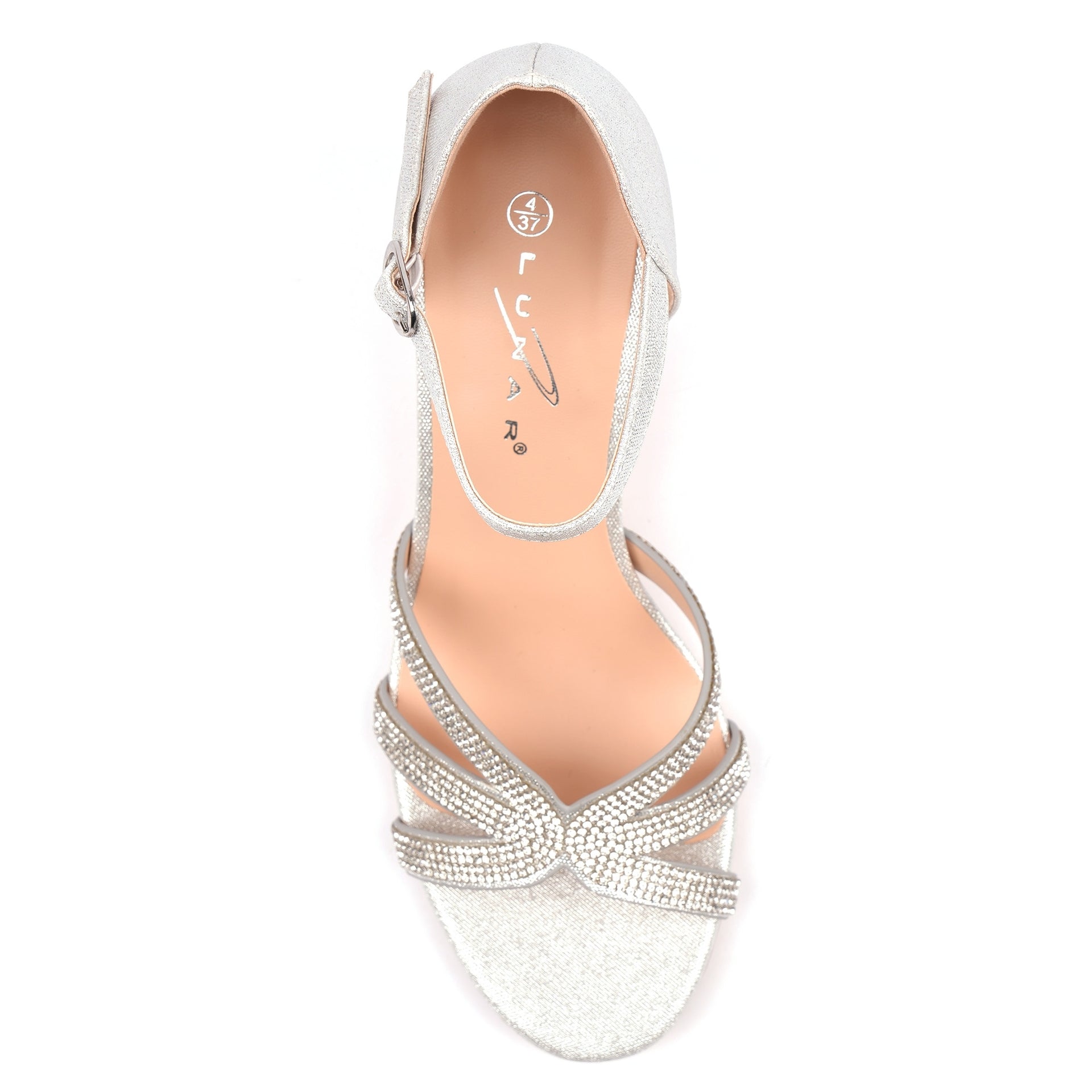 Roseanne Silver Sandal