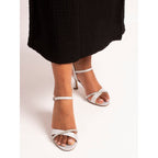Rosalyn Silver Sandal